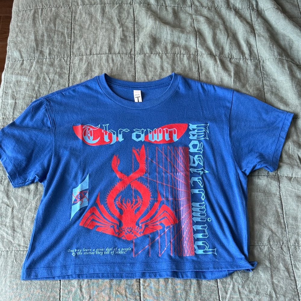 Star Wars Grand Admiral Thrawn crop T-Shirt size small